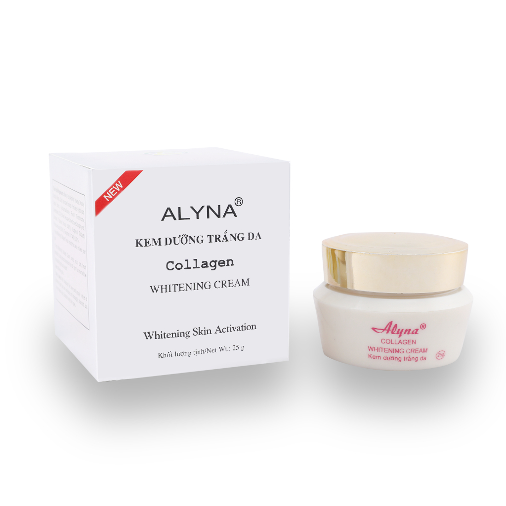 Alyna kem dưỡng trắng da collagen 25g