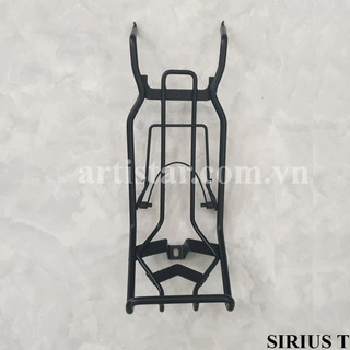 Baga 10ly cho Sirius RC thường xăng cơ Titan, Đen tĩnh điện, inox Artistar