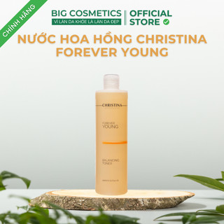 Nước hoa hồng trẻ hóa da christina forever young balancing toner 300ml