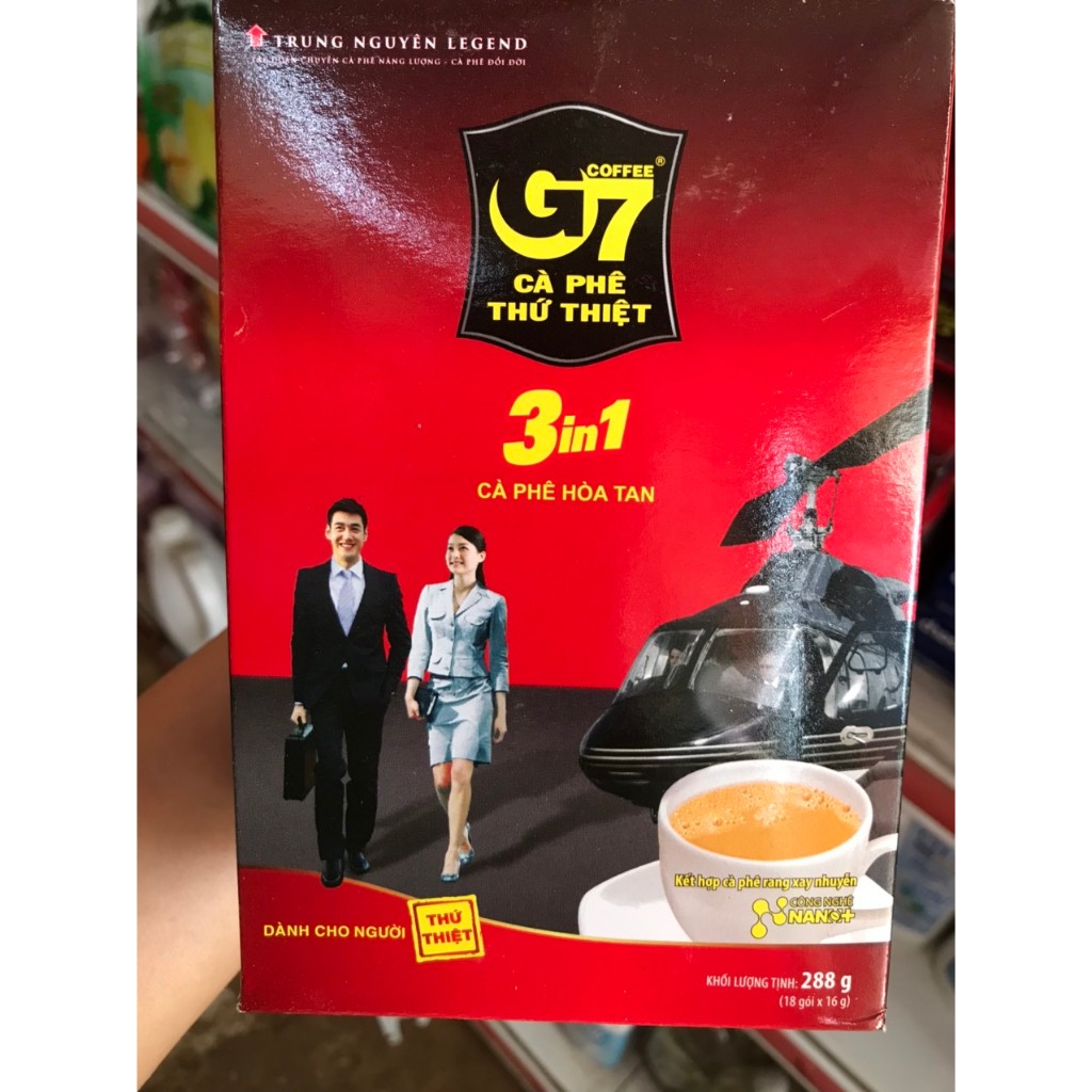 Cafe G7 Trung Nguyên hộp 18 gói