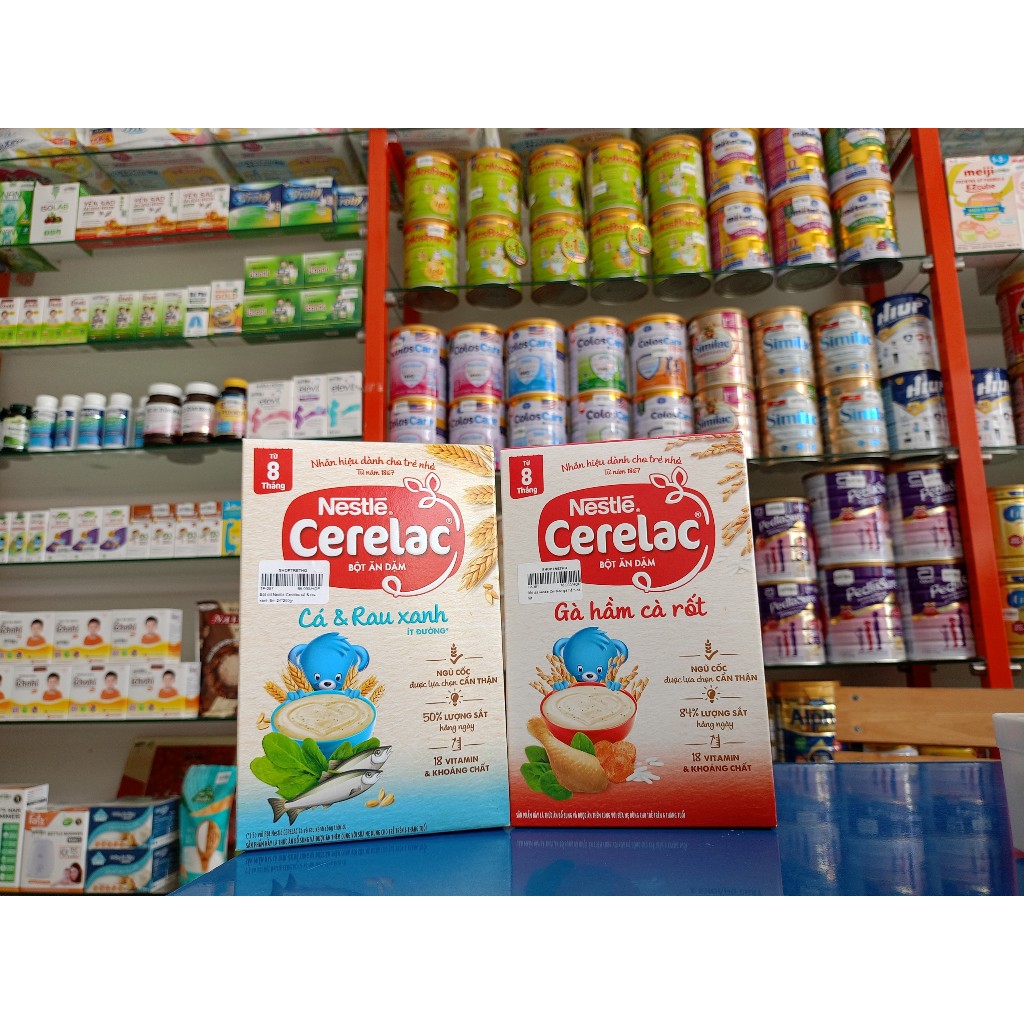 Bột ăn dặm Nestlé Cerelac vị mặn