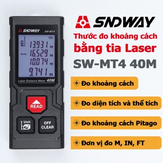 Thước SW-MT4 40M đo khoảng cách bằng tia laser SNDWAY