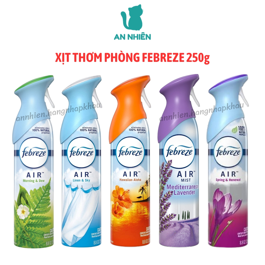 Xịt thơm phòng khử mùi Febreze chai 250g