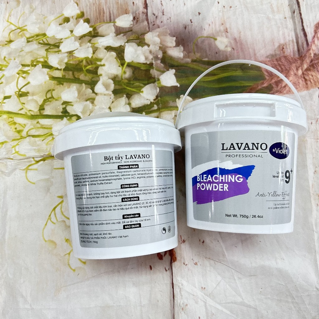 Bột tẩy tóc cao cấp LAVANO 750gr