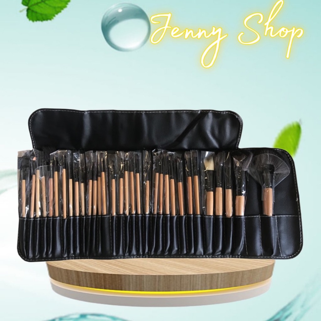 Bộ 32 cây cọ trang điểm mềm mại kèm bao đựng - JENNY SHOP
