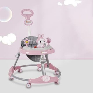 Xe tròn tập đi cho bé đủ các chức năng Tập ngồi- Tập đứng- Tập đi và kết hợp bàn ăn dặm
