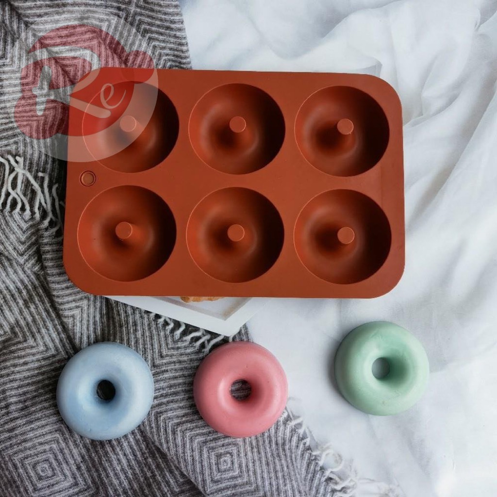 - Khuôn Silicon - Bánh donut - Trang trí bánh sinh nhật bánh kem