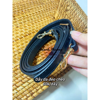 Dây Da Túi Đeo Chéo/dây đeo túi phối khoen