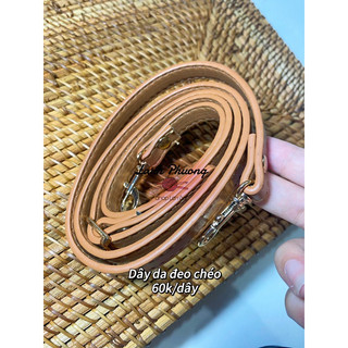 Dây Da Túi Đeo Chéo/dây đeo túi phối khoen