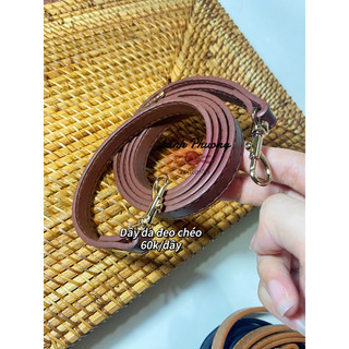 Dây Da Túi Đeo Chéo/dây đeo túi phối khoen