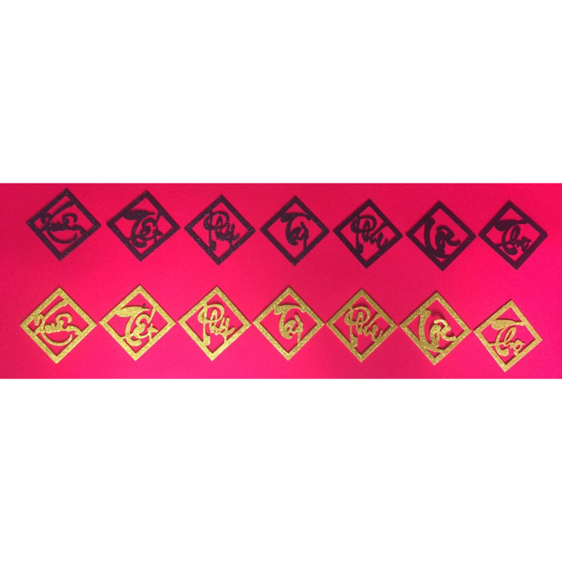 Chữ nhũ trang trí Tết | Phụ kiện trang trí