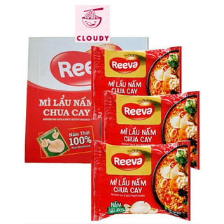 Mì lẩu nấm chua cay reeva 85gr/ gói