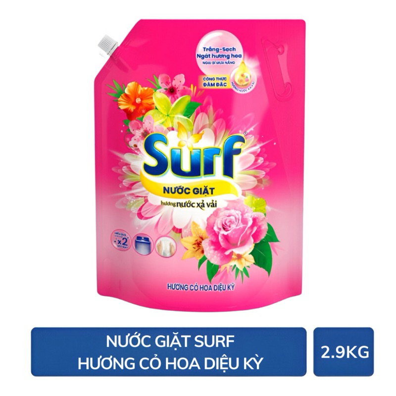 Nước giặt Surf 2.9kg