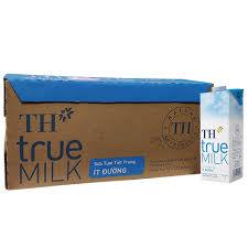Sữa Tươi Tiệt Trùng Nguyên Chất TH true MILK 1L