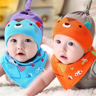 COMBO Set Yếm Nón cho bé