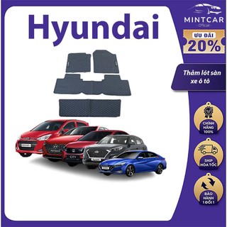 Thảm lót sàn ô tô lót sàn cao su 3d cho hyundai elantra hàng cao cấp