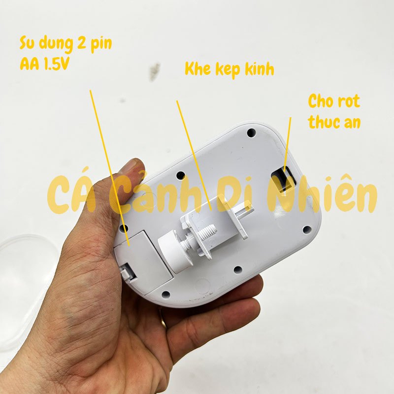 Máy cho cá ăn tự động SOBO DA-06 Máy hẹn giờ cho cá ăn DA06 Time auto feeder