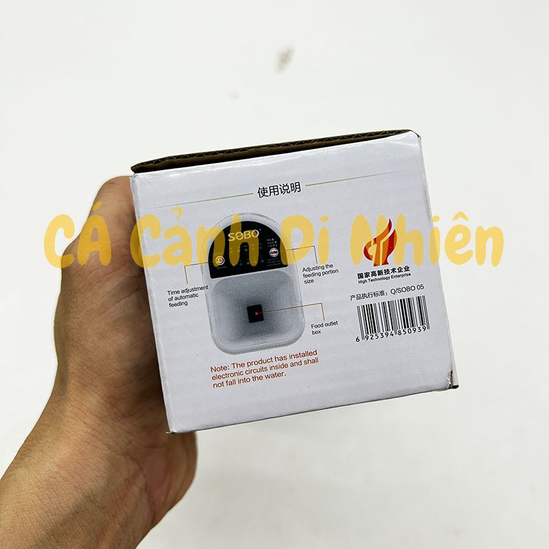 Máy cho cá ăn tự động SOBO DA-06 Máy hẹn giờ cho cá ăn DA06 Time auto feeder