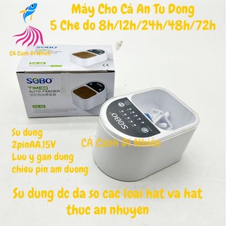 Máy cho cá ăn tự động sobo da-06 máy hẹn giờ cho cá ăn da06 time auto feeder