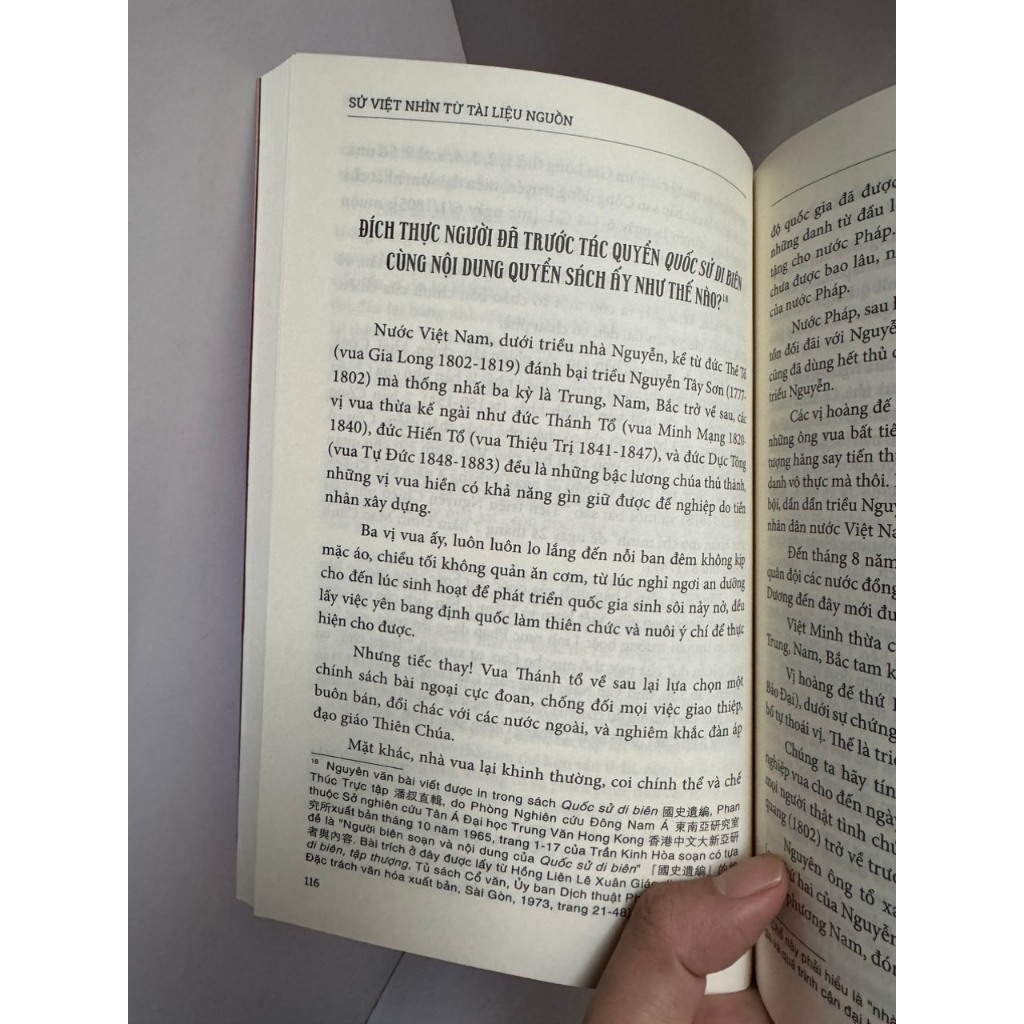 Sách – Sử Việt – Nhìn Từ Tài Liệu Nguồn – Nguyễn Mạnh Sơn - NXB Đà Nẵng