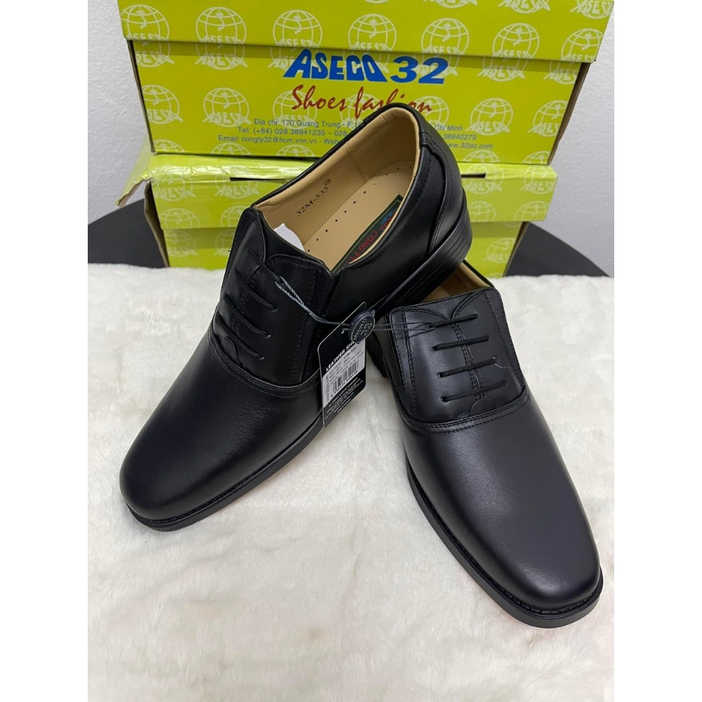 Giày Da Nam Đế Vàng Công Ty CP32 Mã 535