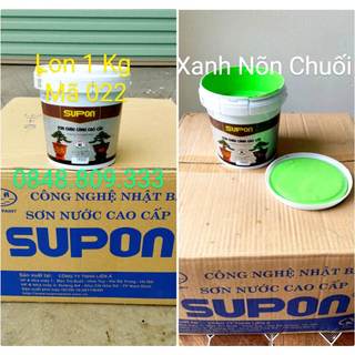 Sơn chậu cảnh cao cấp màu xanh nõn chuối dòng sơn bán bóng hệ nước ,kháng kiềm