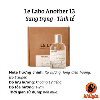 Le Labo Another 13 - Nước Hoa Unisex chiết 10ml Chính Hãng 