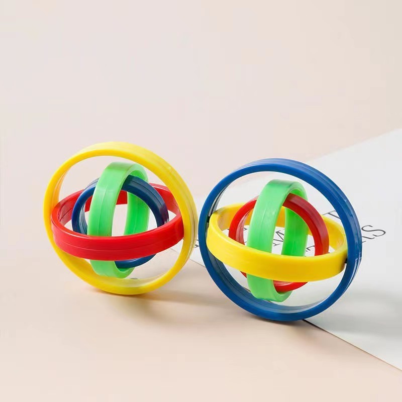 Đồ chơi con quay Spinner Vòng tròn quay màu sắc Hapi Toys - Đồ chơi con Quay Cà Rốt in 3D sáng tạo