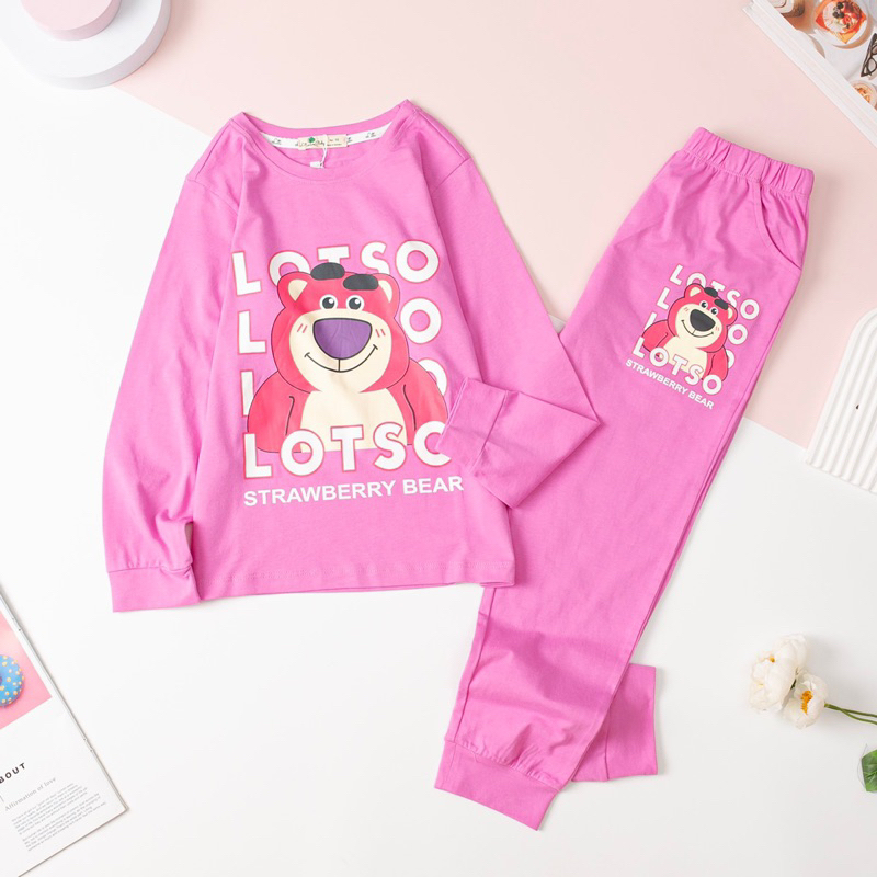 Bộ dài tay in hình size đại cho bé gái 10-16y . Chất cotton chính phẩm mềm mịn, thấm hút mồ hôi