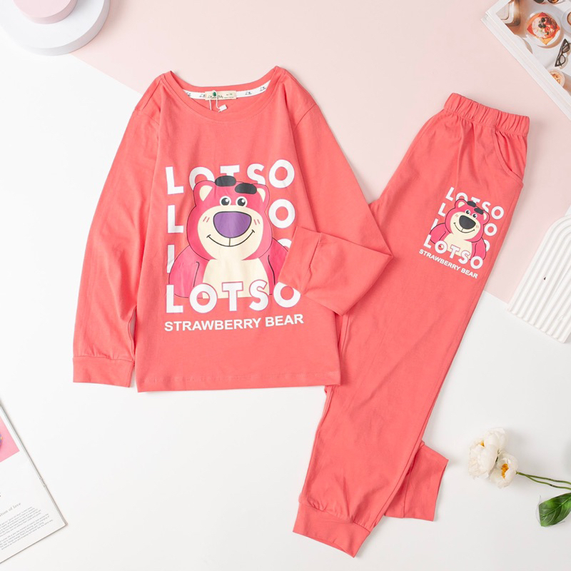 Bộ dài tay in hình size đại cho bé gái 10-16y . Chất cotton chính phẩm mềm mịn, thấm hút mồ hôi