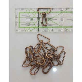 Lẻ 2/5/10 cái móc cà na xi đồng 2cm/2,5cm