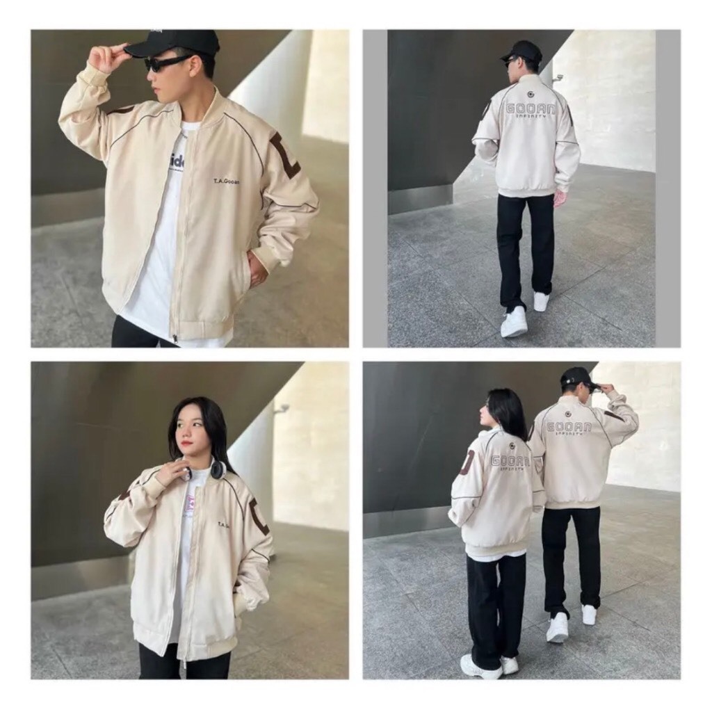 Áo Khoác Bomber Varsity chất da lộn 2 lớp siêu dày , hàng cao cấp siêu xịn xò COOL STORE M943