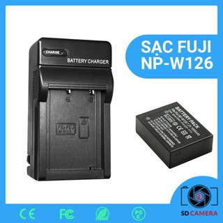 Sạc Pin NP-W126 cho Máy ảnh Fujifilm X-A1, X-A2, X-E1,X-E2, X-M1 X-T1...NP W126 NPW126s Sạc nhanh có LED báo đầy