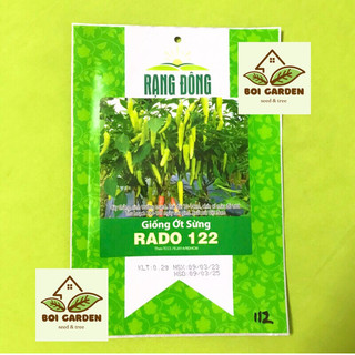 Hạt giống Ớt Sừng RADO 122 (111)