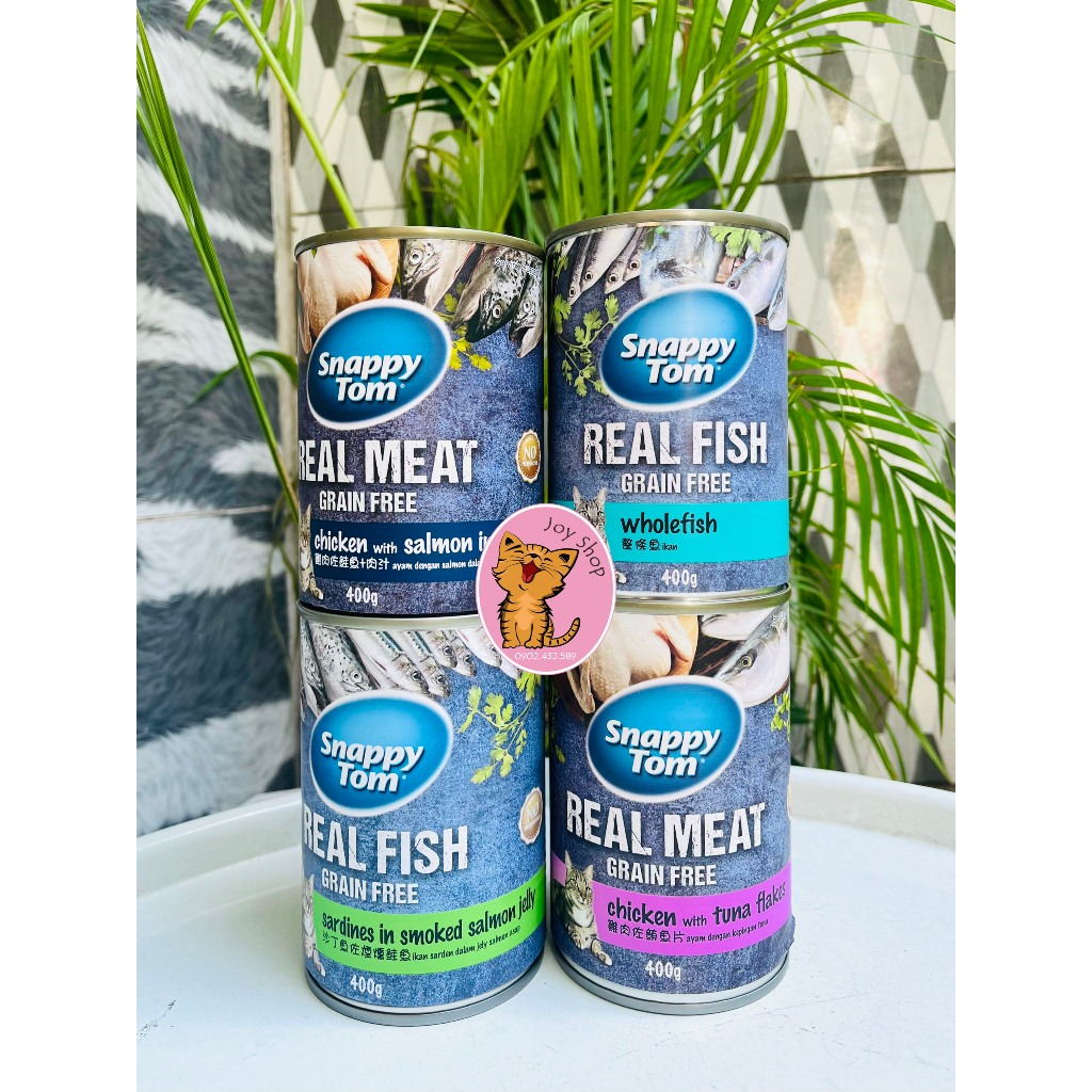 Pate Snappy Tom Lon 400gr Cho Mèo