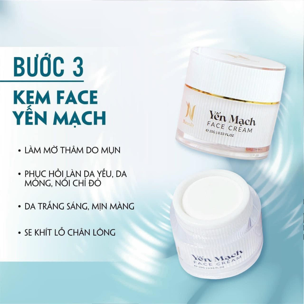 Kem Dưỡng Trắng Face Yến Mạch