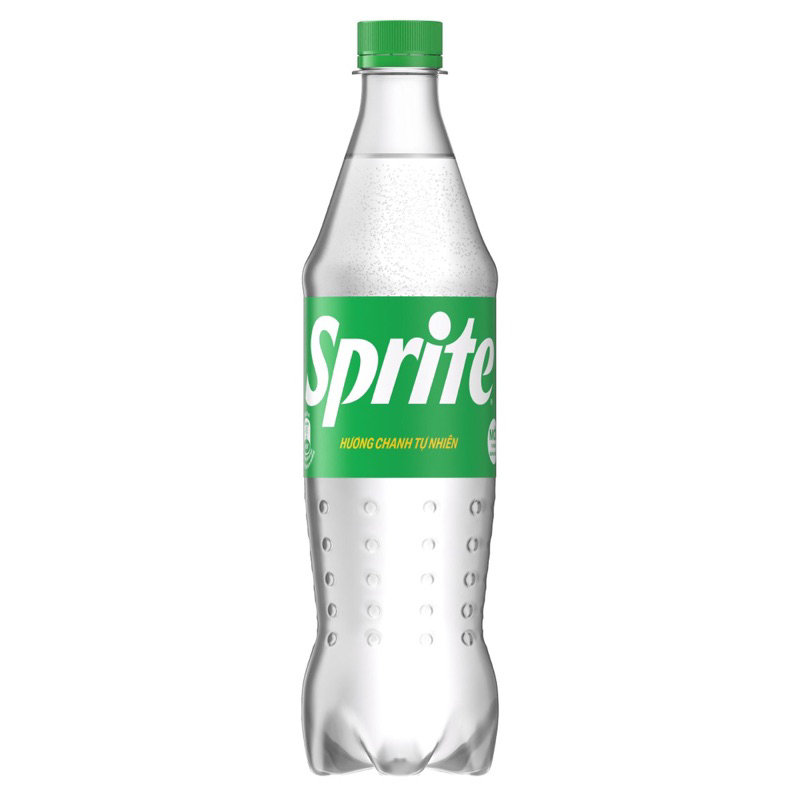 Nước giải khát có gas vị chanh Sprite chai 600ml