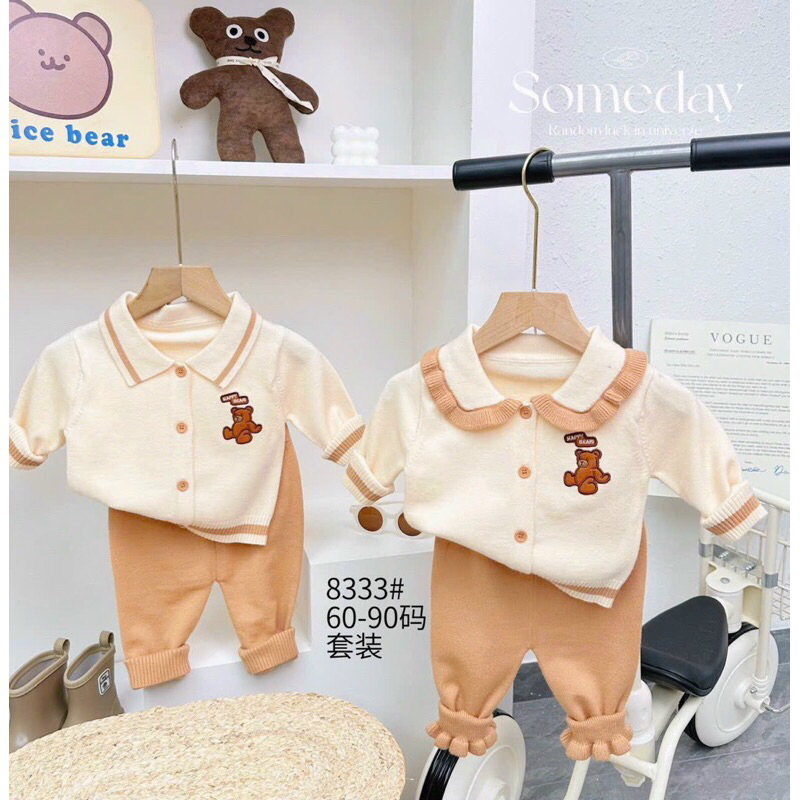 Bộ len cho cho bé 5-13kg