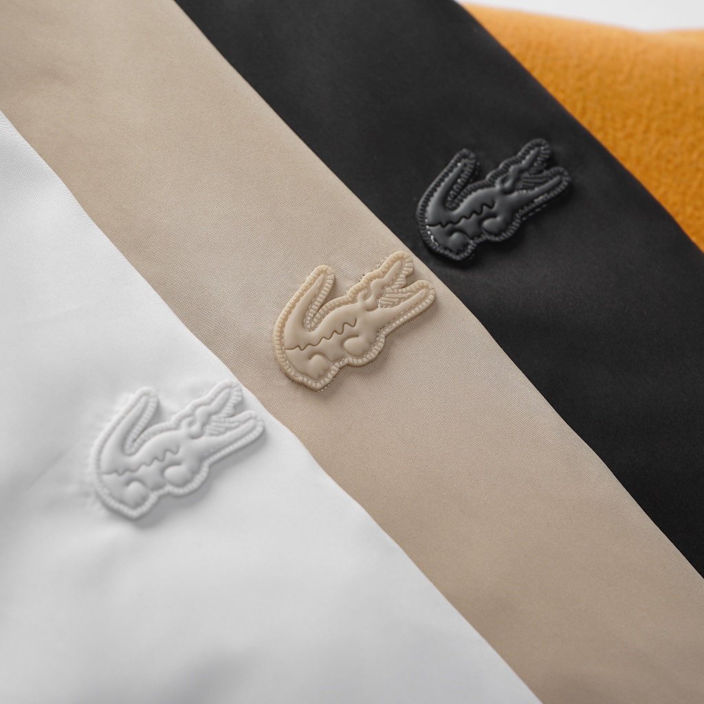 Áo Khoác Gió LACOSTE CÓ MŨ OUTDOOR TENNIS SPORT jacket with hood Chất Vải Dù 2 Lớp Trượt Nước Hàng Xịn Chuẩn Hãng