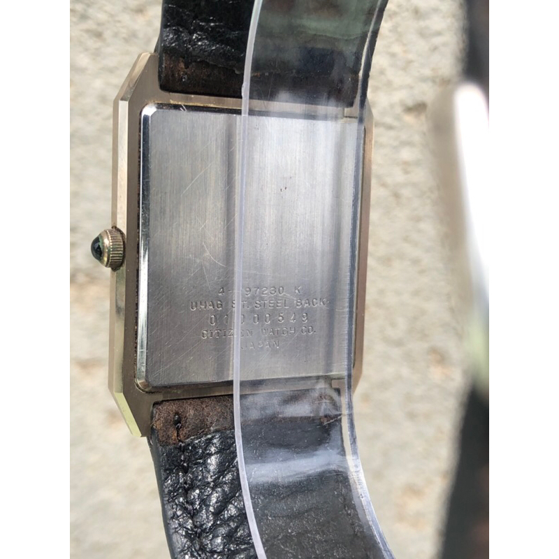 Đồng hồ NAM CITIZEN EXCEED TANK NHẬT HÀNG 2hand