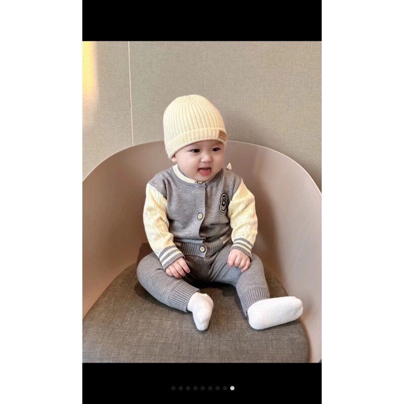 Bộ len cho bé trai