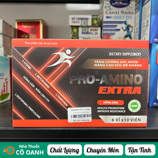 Pro amino - bổ sung vitamin va khoáng chất trong tình trạng suy nhược cơ thể
