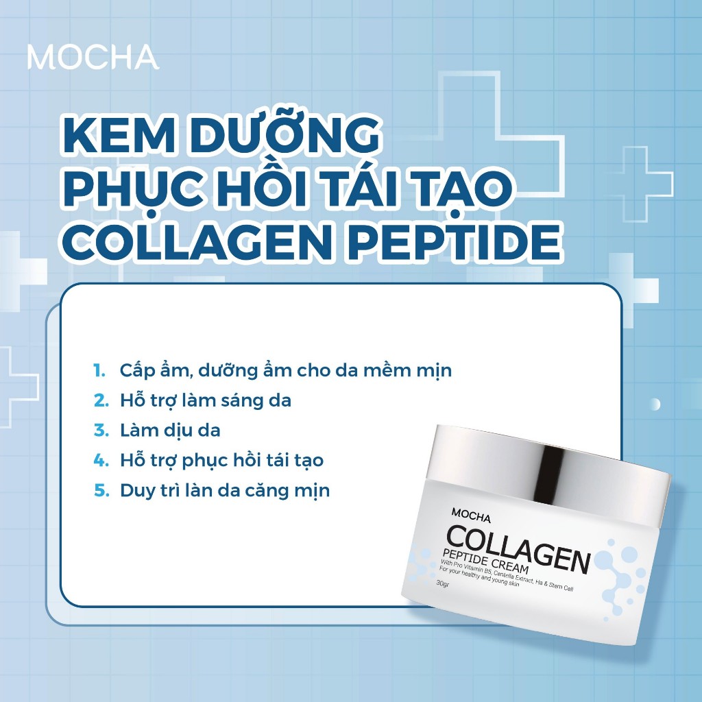 Kem collagen mocha