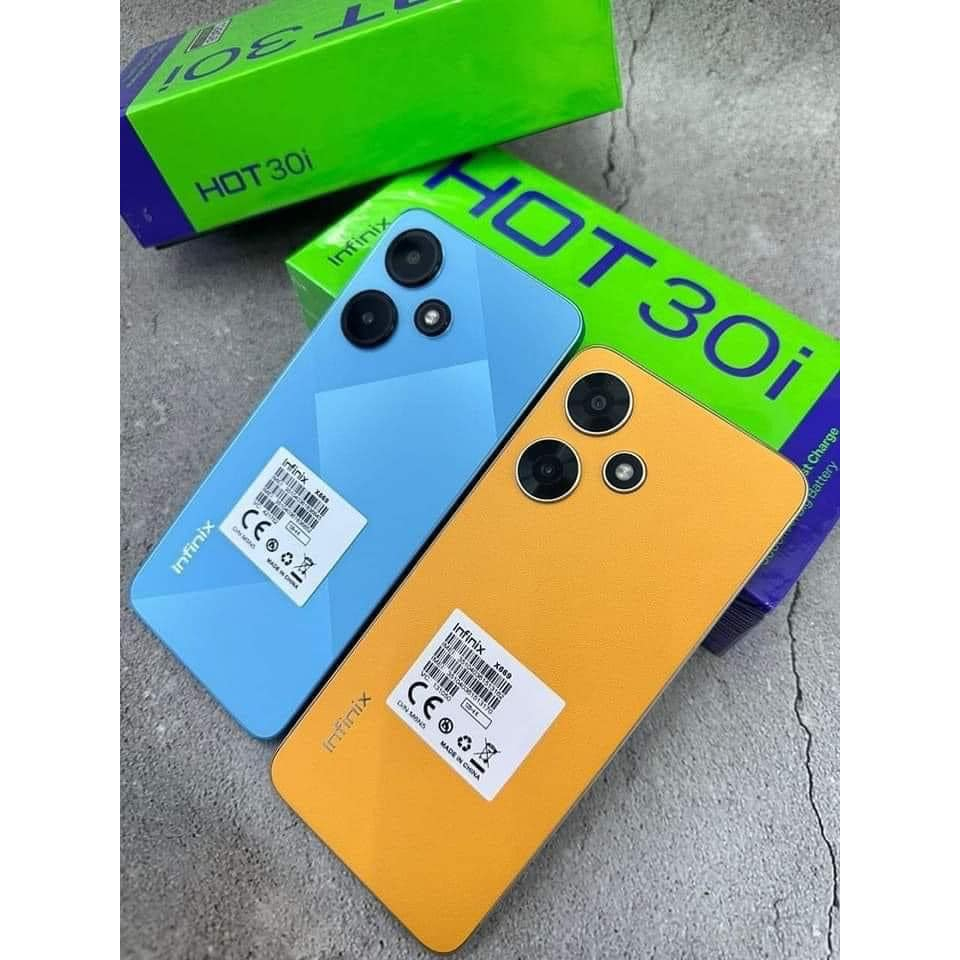 Điện Thoại Infinix Hot 30i 8GB/256GB - Hàng Chính Hãng Cấu hình ổn định, pin trâu, giá siêu mềm