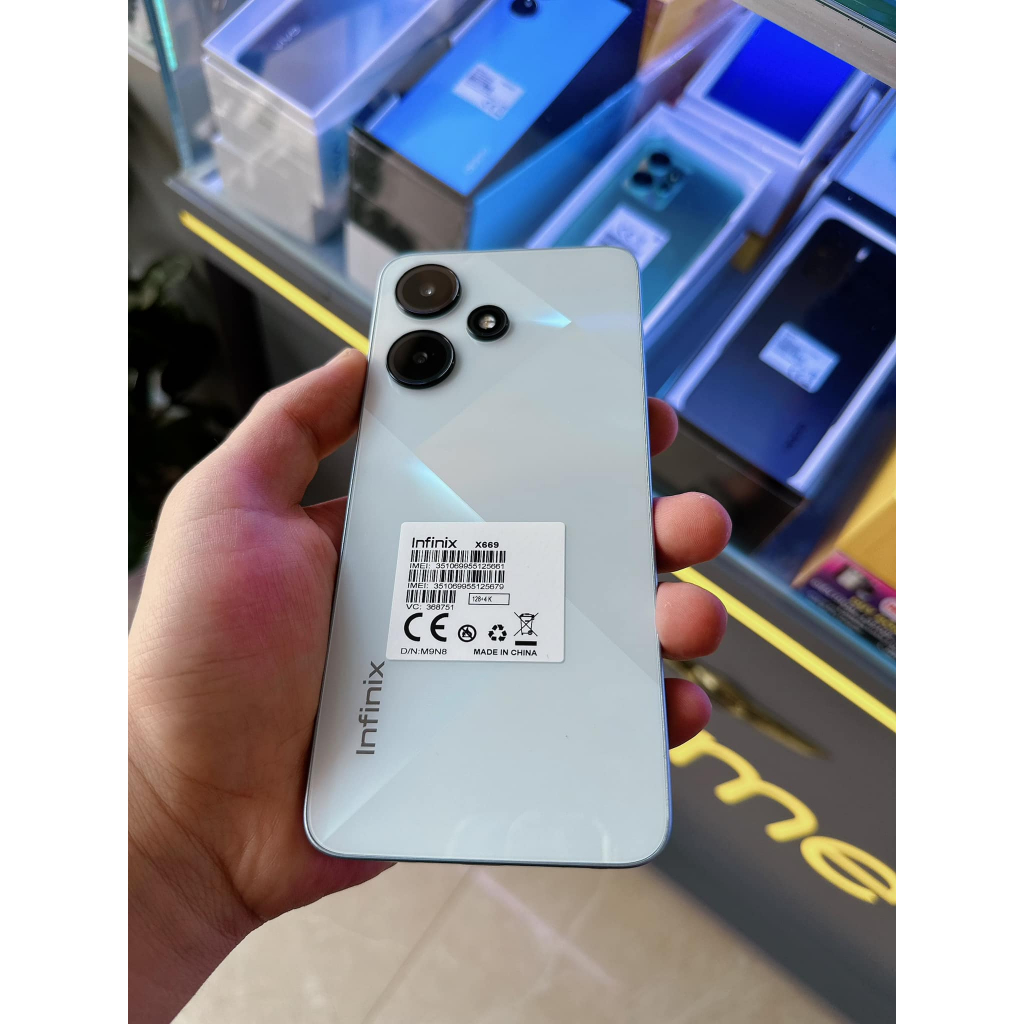 Điện Thoại Infinix Hot 30i 8GB/256GB - Hàng Chính Hãng Cấu hình ổn định, pin trâu, giá siêu mềm