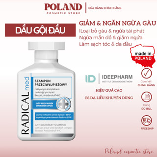 Dầu gội đầu giảm gàu và nấm RADICAL MED 300ml