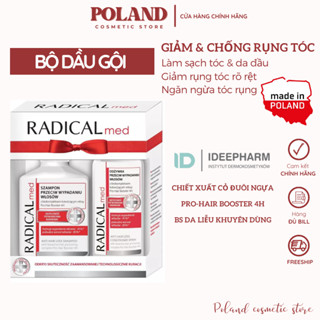 [ĐỦ BILL] Bộ dầu gội đầu ngăn ngừa tóc rụng RADICAL MED