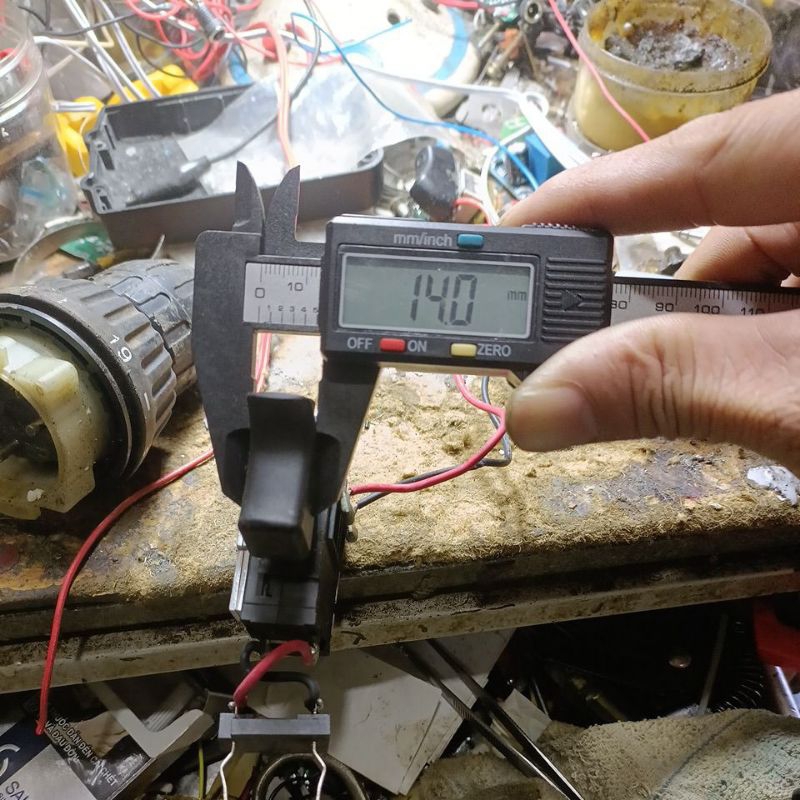 Cụm cò motor tháo máy makita 14v