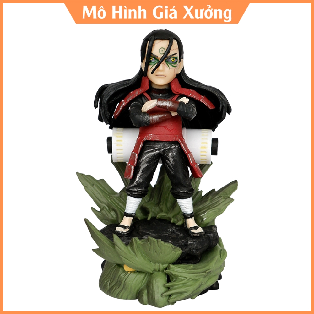 Mô hình Naruto Đệ nhất senju hashirama chibi - Cao 11cm - rộng 7cm - nặng 130gram - Figure Naruto - có hộp màu