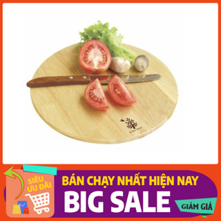 Thớt gỗ tròn quang minh size 25 và size 30cm